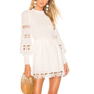 NWT Zimmermann Primrose Daisy Romper in Ivory